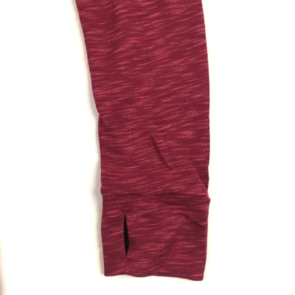 Avalanche Rouge Red Loma Snap Long Sleeve Pullover Knit Jacket Womens Large - Picture 6 of 15